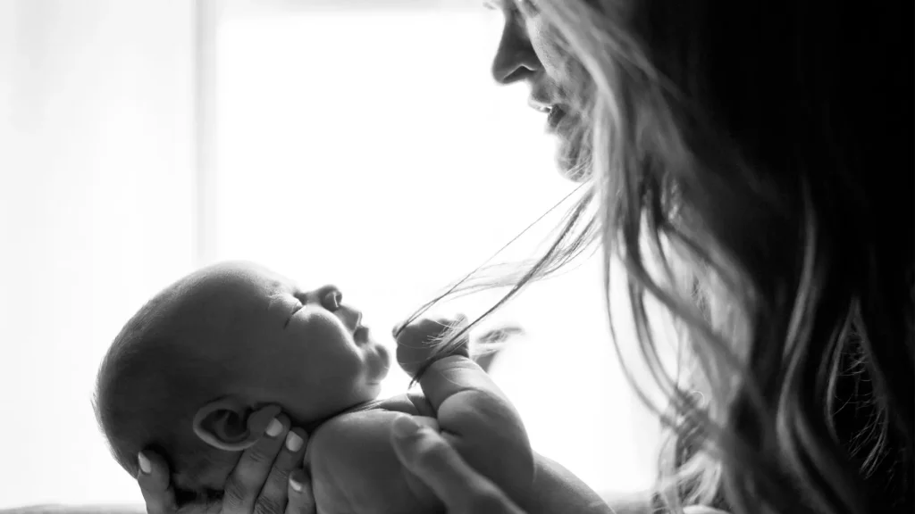 Mother and baby