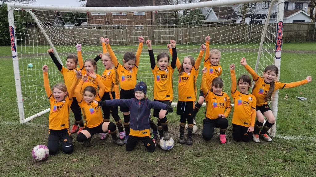 Girls football team